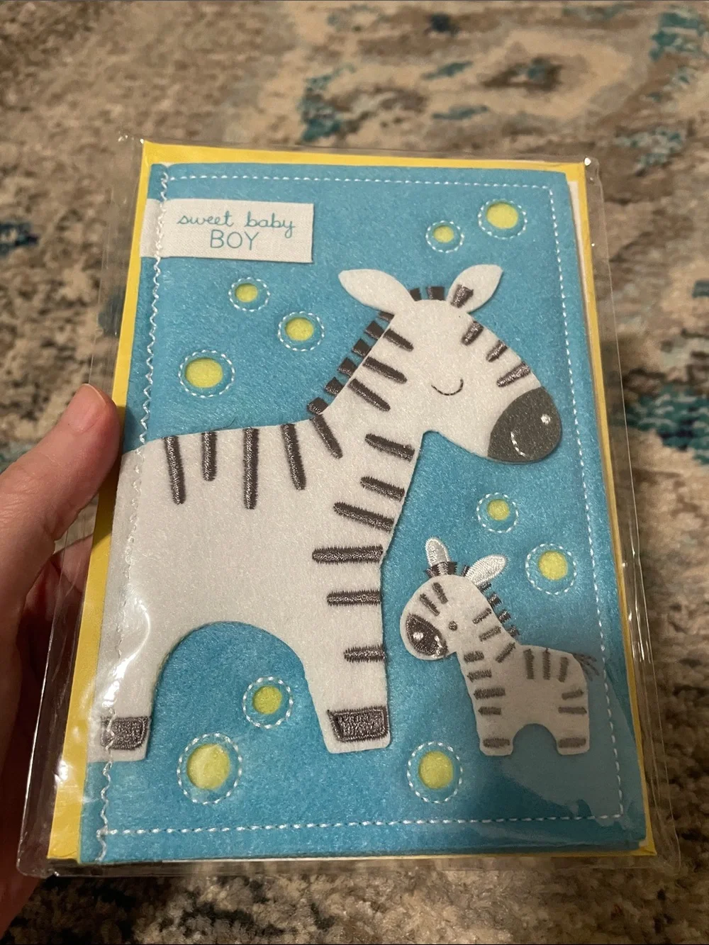 🖤5/$25 hallmark card & envelope baby